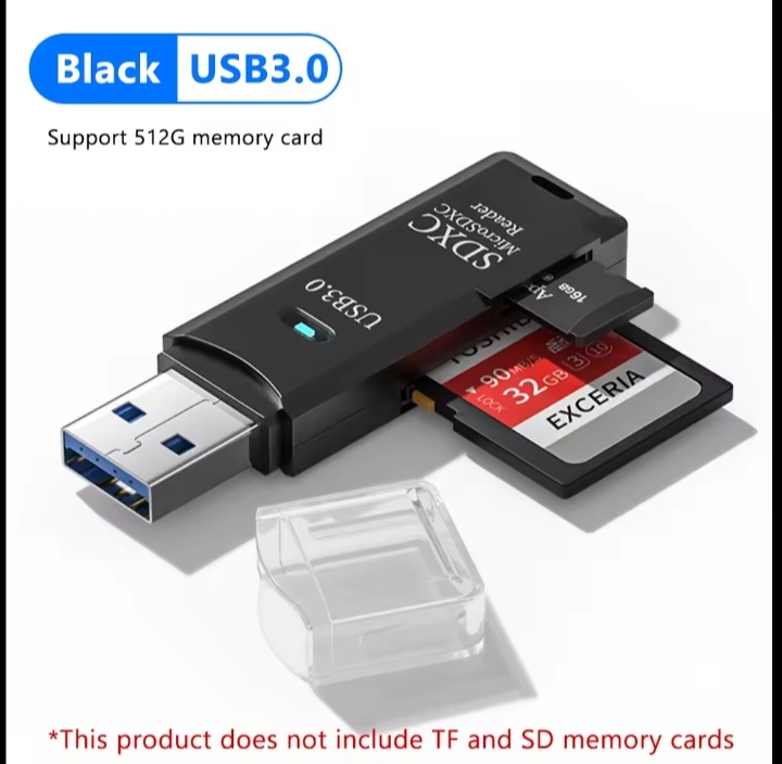 USB3.0 Micro SD Card Reader, 5Gbps 2-in-1 SD Card Reader To USB Adapter, Micro SDHC And UHS-I Cards thumbnail 6