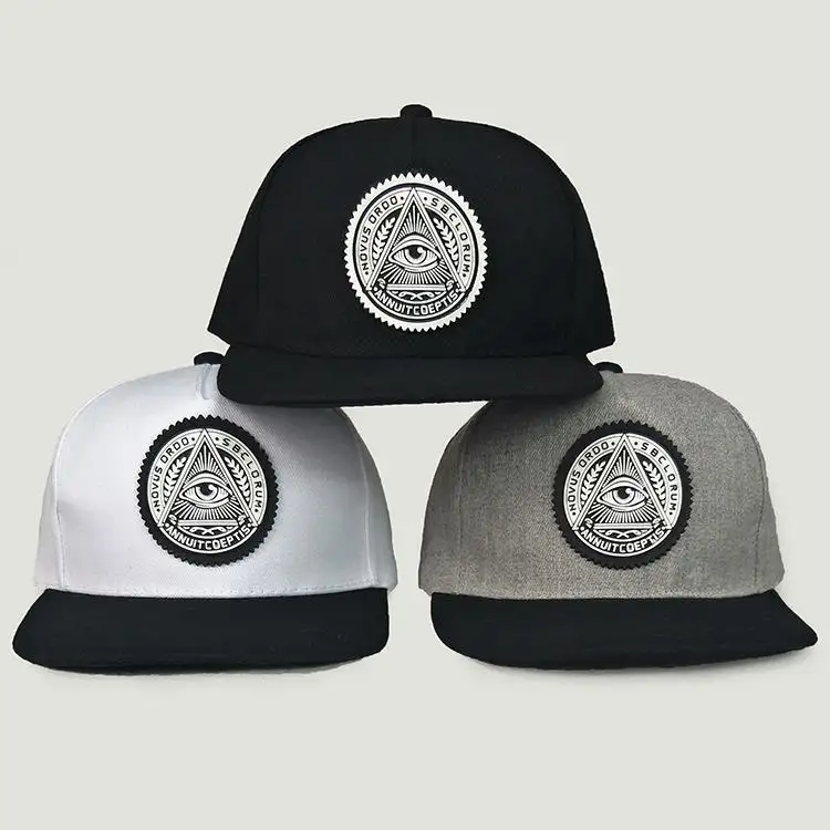 Men's and Women's Personalized Rubber Baseball Caps