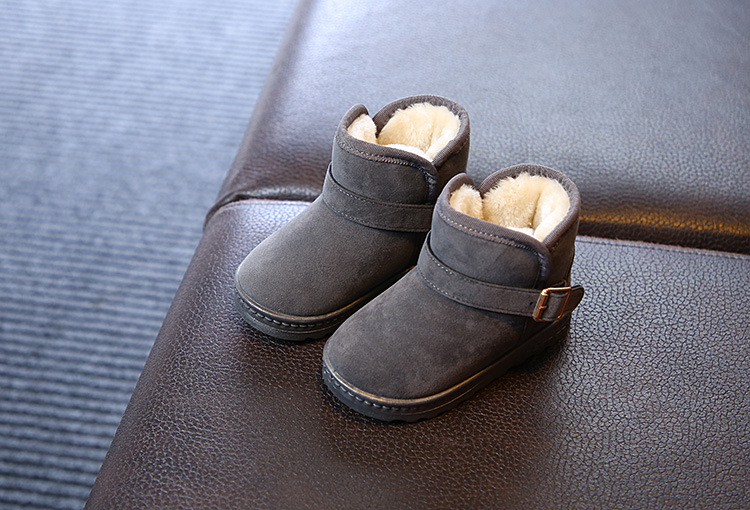 Plush Thickening Warm And Non-slip Boys' Cotton Boots — foto 10
