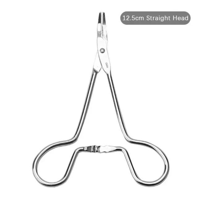 Pet Cat Dog Tweezers Hemostasis And Hair Removal Ear Cleaning Tweezers Needle Seat For Pet Hair Cleaning Ear Tweezers 12.5Cm Straight Head Pliers - Shop at LoveMi