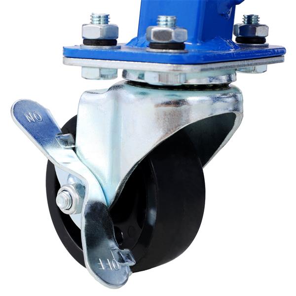 300 Pound Hydraulic Motorcycle Scissor Jack Lifting Foot Wheel Suitable For Small Off-road Vehicles, Blue, Prohibited PlatformTemu - Image 5