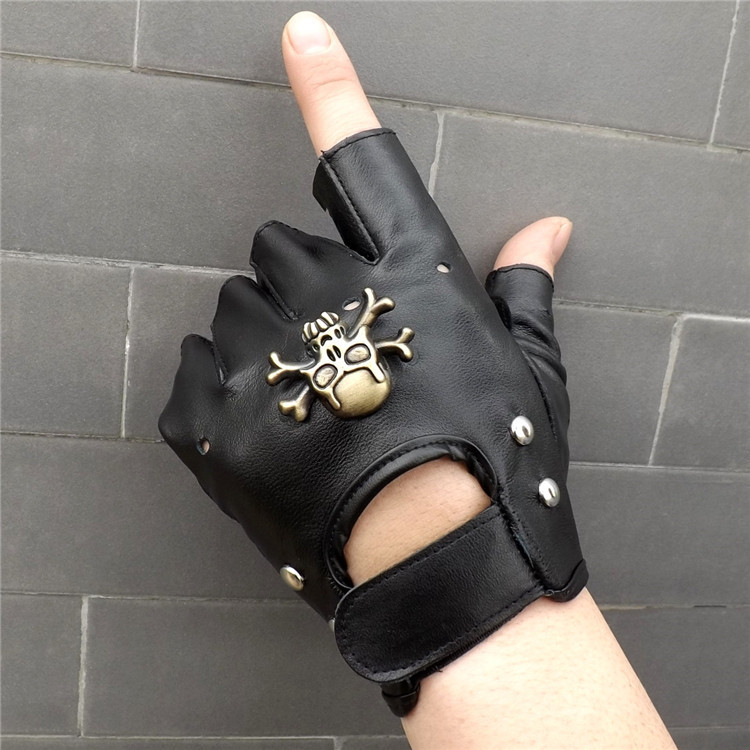 Gants Cuir Pirate — vue 4