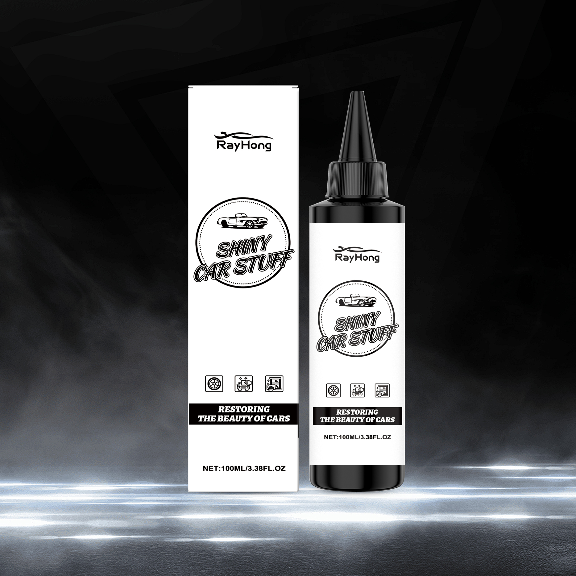 Car Care Agent 1 0 0ml-box Car Care Coating Anti UV Impermeabil Oglindă de protecție Brightening Coating Agent