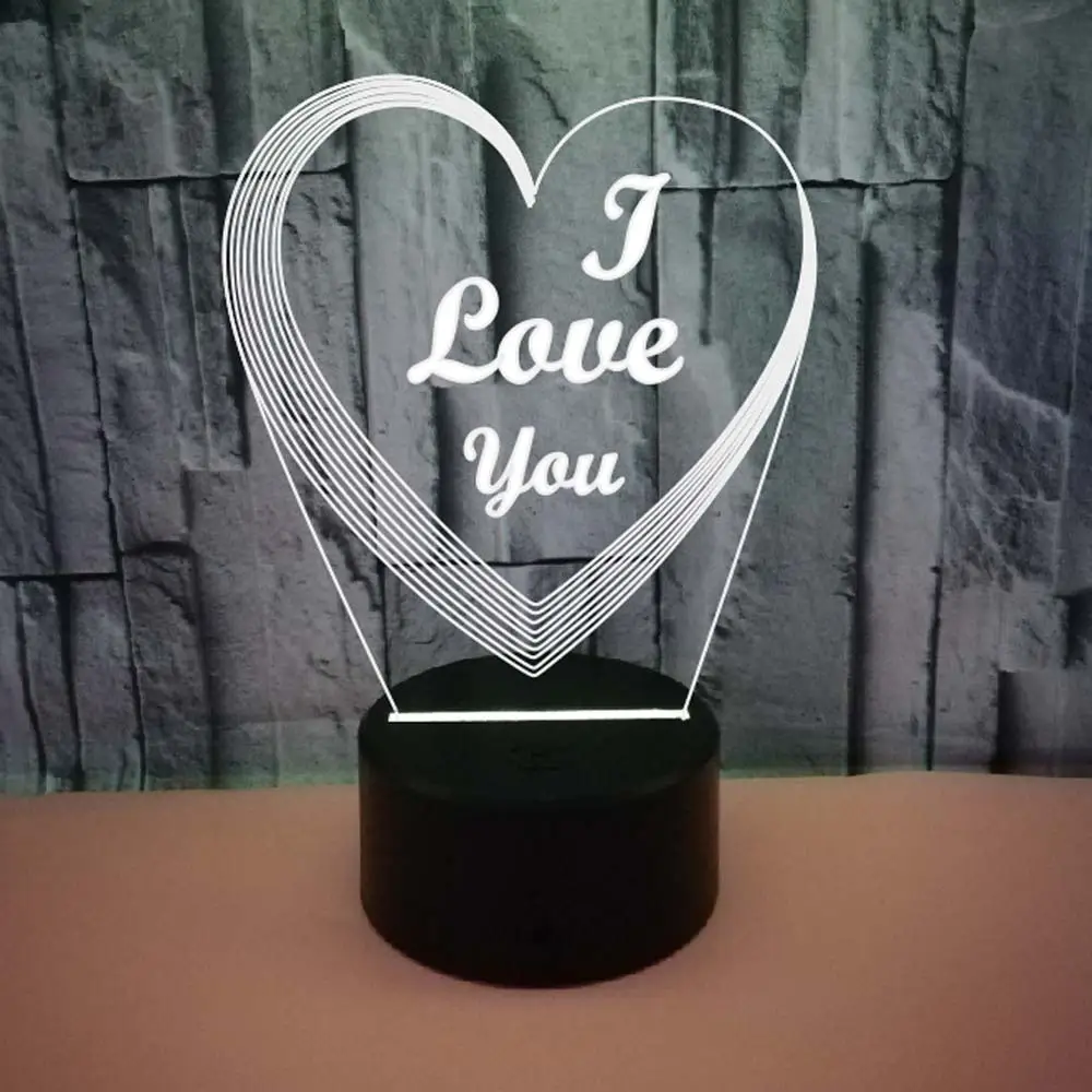 Creative Touch Remote Control Colorful Table Lamp