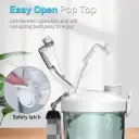Portable Blender Juicer Personal Size Blender For Shakes And Smoothies With 6 Blade Mini Blender Kitchen Gadgets view 27