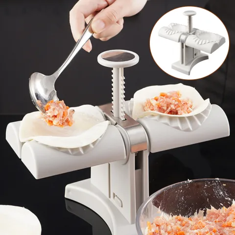 Dumpling Mould Double Head Mold Lazy Artifact Manual Press