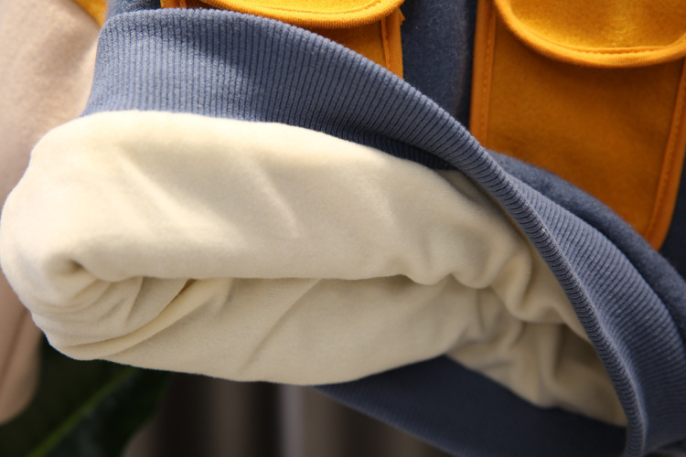 Winter Plus Velvet New Children's Long-sleeved Sweater For Boys