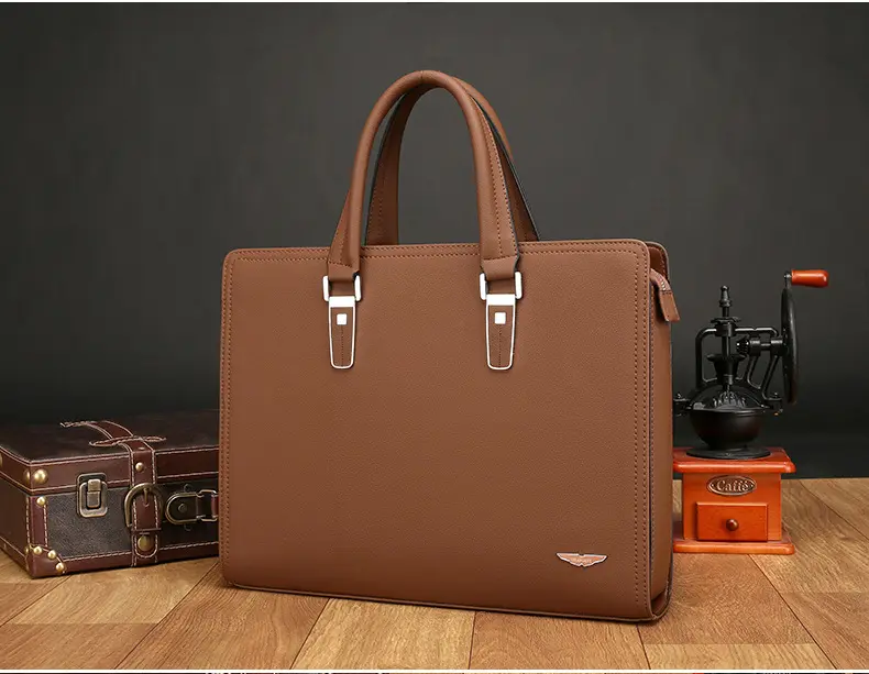 Men's Handbag Business Briefcase Shoulder Messenger Official