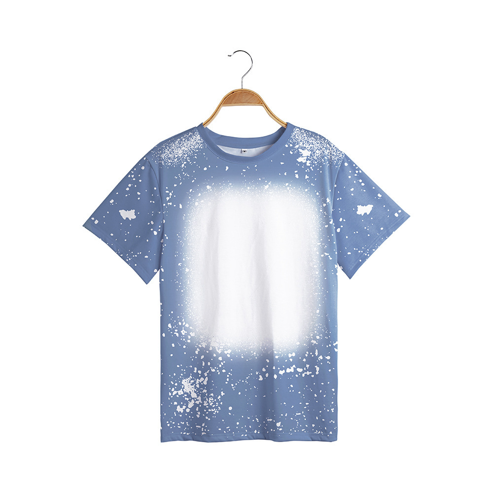 Title 9, Tie-dye bedrukte T-shirt met korte mouwen, loss...