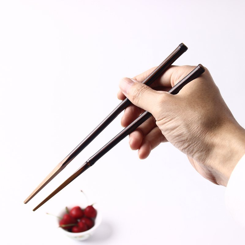 Title 5, Household Solid Bamboo Chopsticks Non-slip Sushi