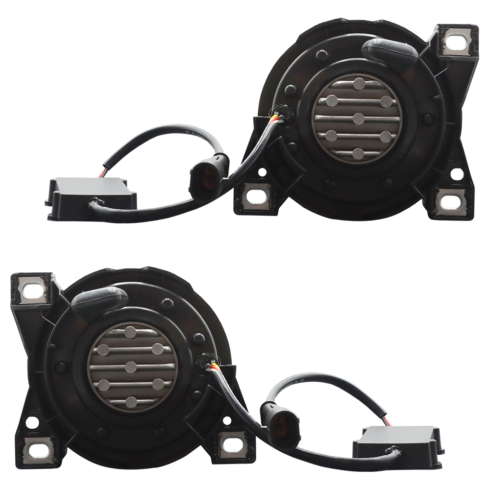 1 Pair LED Fog Lights Compatible With 2011-2015 Peterbilt 587 2014-2021 Kenworth T660