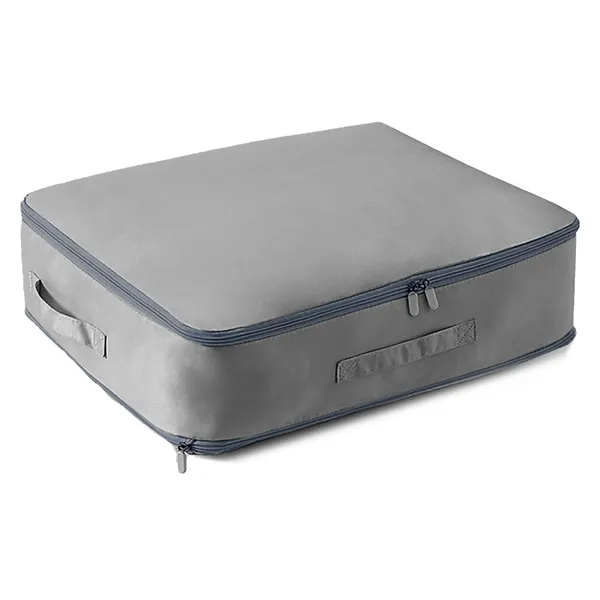 Large Foldable Storage Bag For Comforter Quilt Blanket Clothes Pillows Grey - Shop at LoveMi