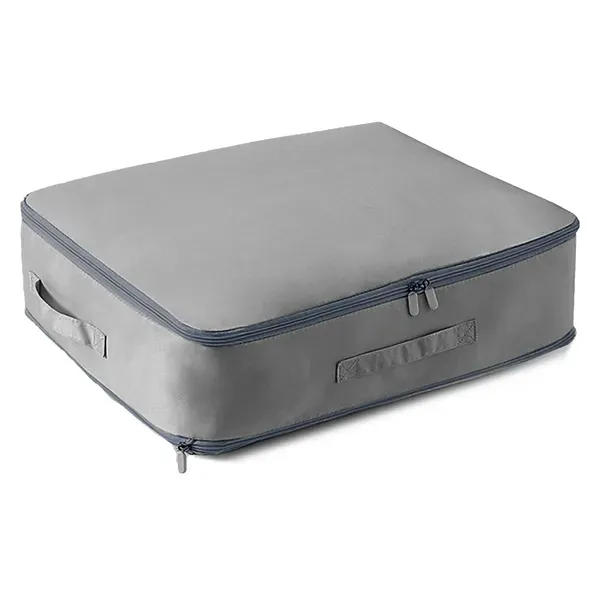 Large Foldable Storage Bag For Comforter Quilt Blanket Clothes Pillows Grey - Shop at LoveMi