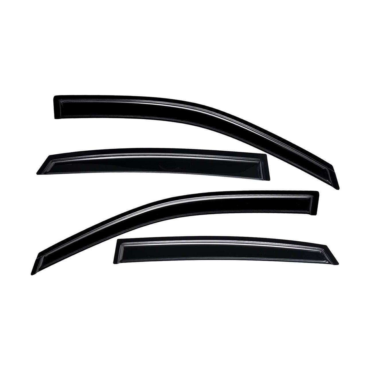 4pcs Out Channel Style Sun Rain Window Visors Visor For 94758 — foto 6