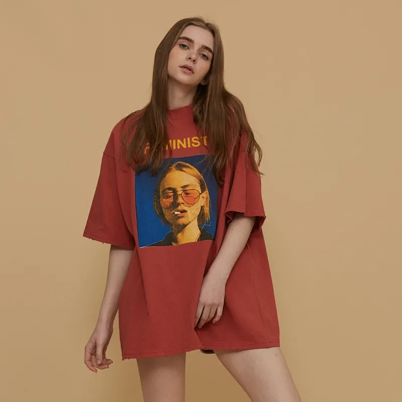 Summer Short Sleeves Loose Small T-shirt Women's Lower Body