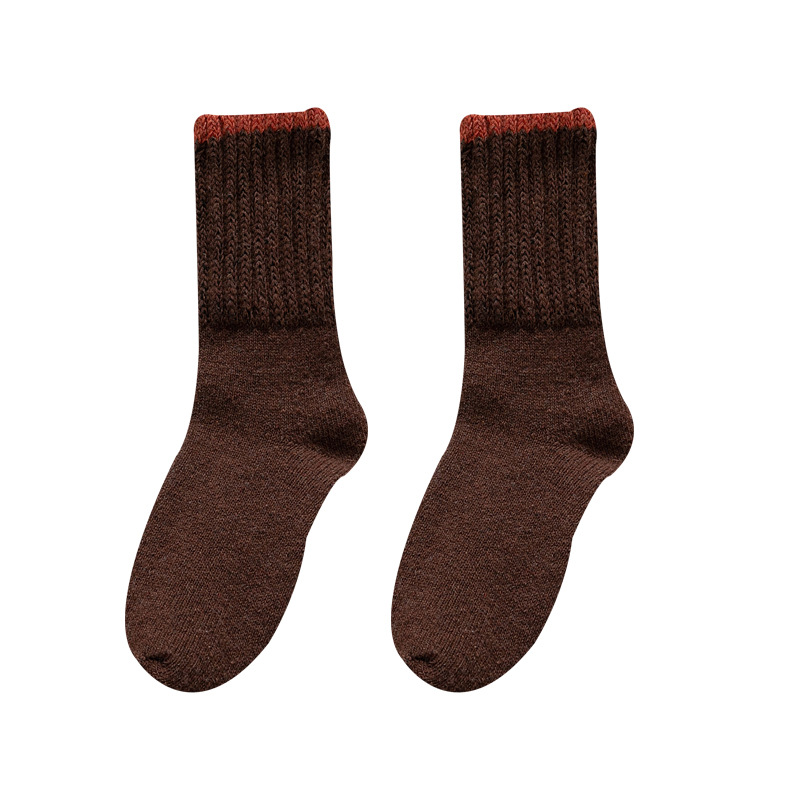 Winter New Thickened Women's Terry Tube Socks