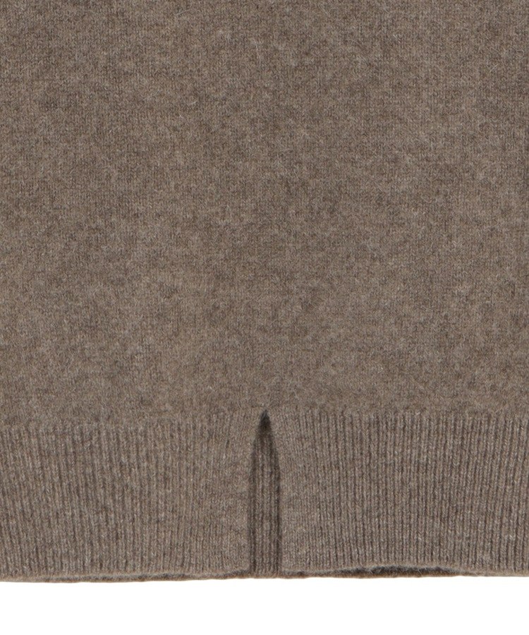 Sweater Women's Round Neck Super Long Stacked Sleeve Hem