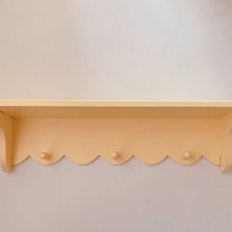 Wooden Wall Shelf, Single Layer, picture 5 of 9