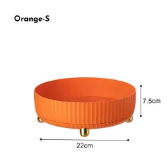 Makeup Perfume Organizer Tray 360 Degree Rotating Lazy Susan Skincare Lotion Organizer Spinning Cosmetics Storage For Dresser, Vanity, Bathroom Cou... - View 1