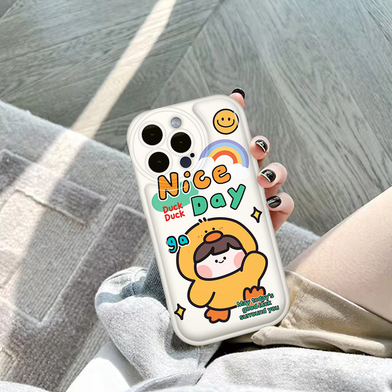 Silicone Fashion Print Phone Case Cover - Image 2