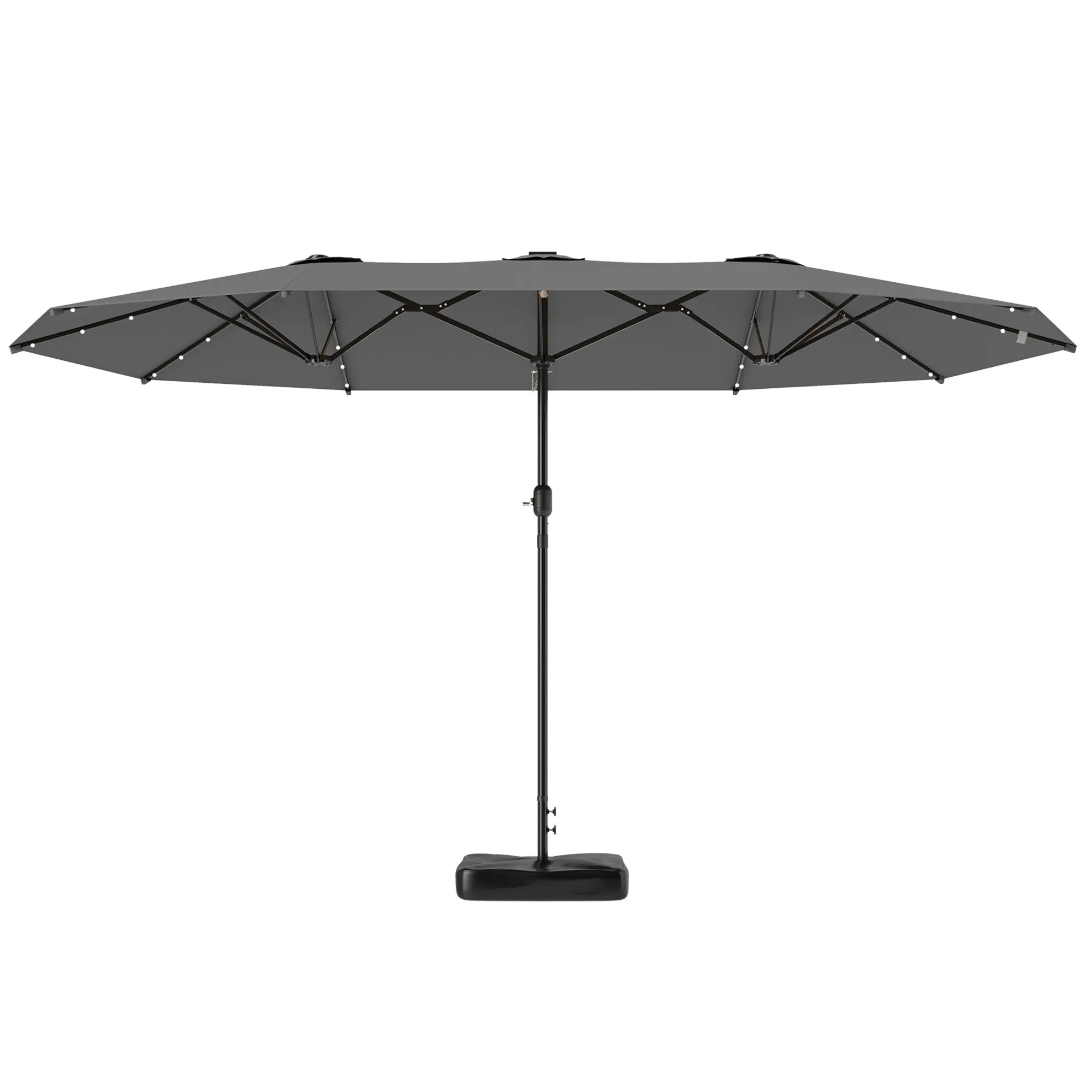 Garden Parasol 14.4ft Double-Sided Sun Umbrella