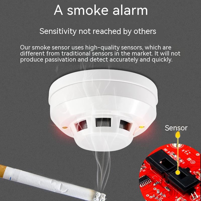 Title 4, Household 12v Wired Smoke Alarm Fire-proof