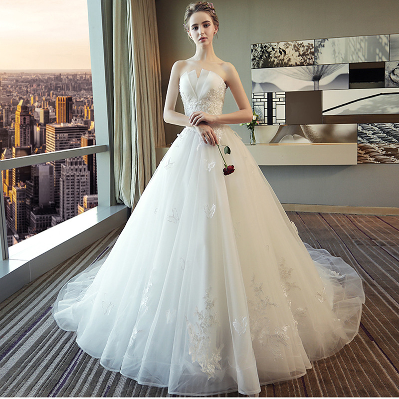 Elegant White Lace Strapless Cultivate Ones Morality Bind White - Shop at LoveMi