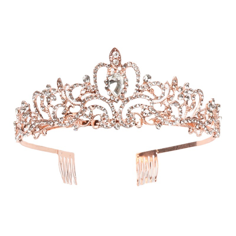 Alloy Crystal Hair Comb