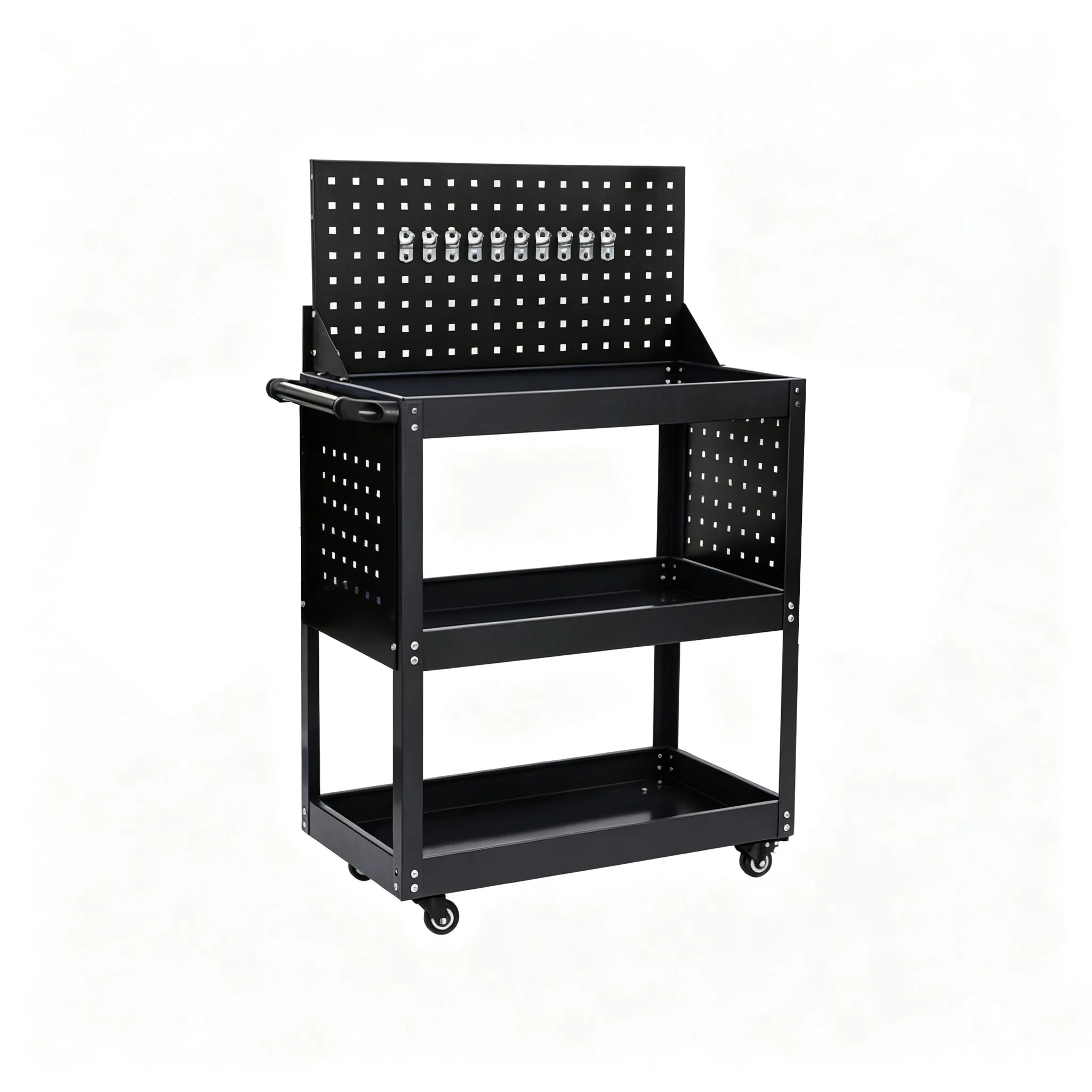 3-Tier Rolling Service Trolley