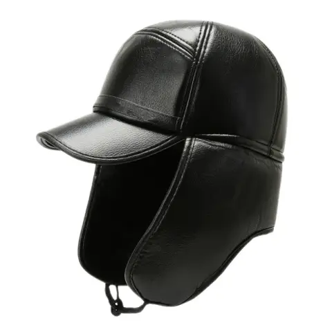 Middle-aged and Elderly Outdoor Warming Ear Protection Cotton Hat