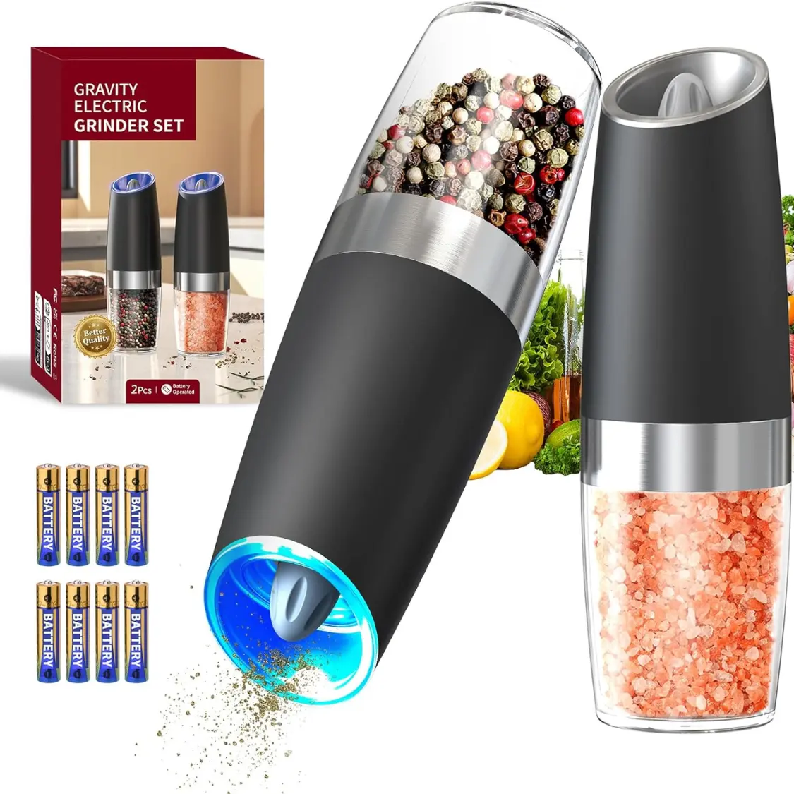 Electric Salt & Pepper Grinder