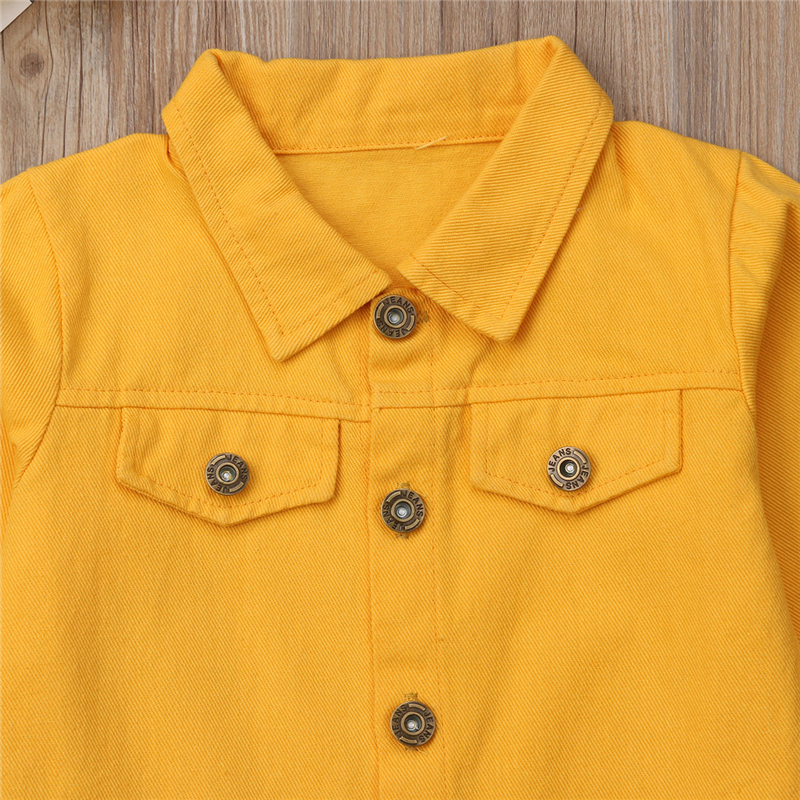 Children's Denim Jacket Autumn Long Sleeve