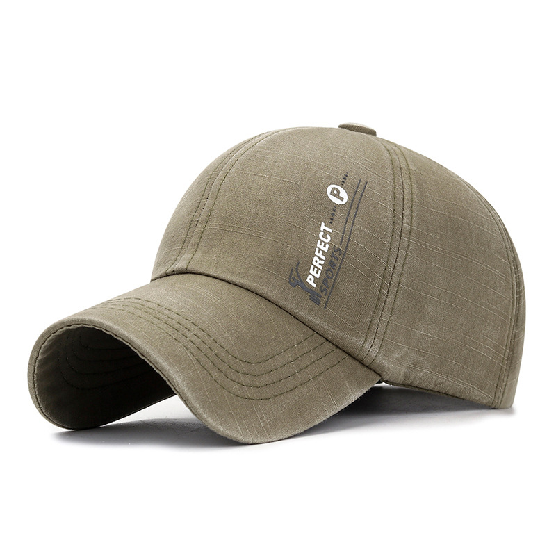 Retro Washed Baseball Cap Casual And Old Sun Hat
