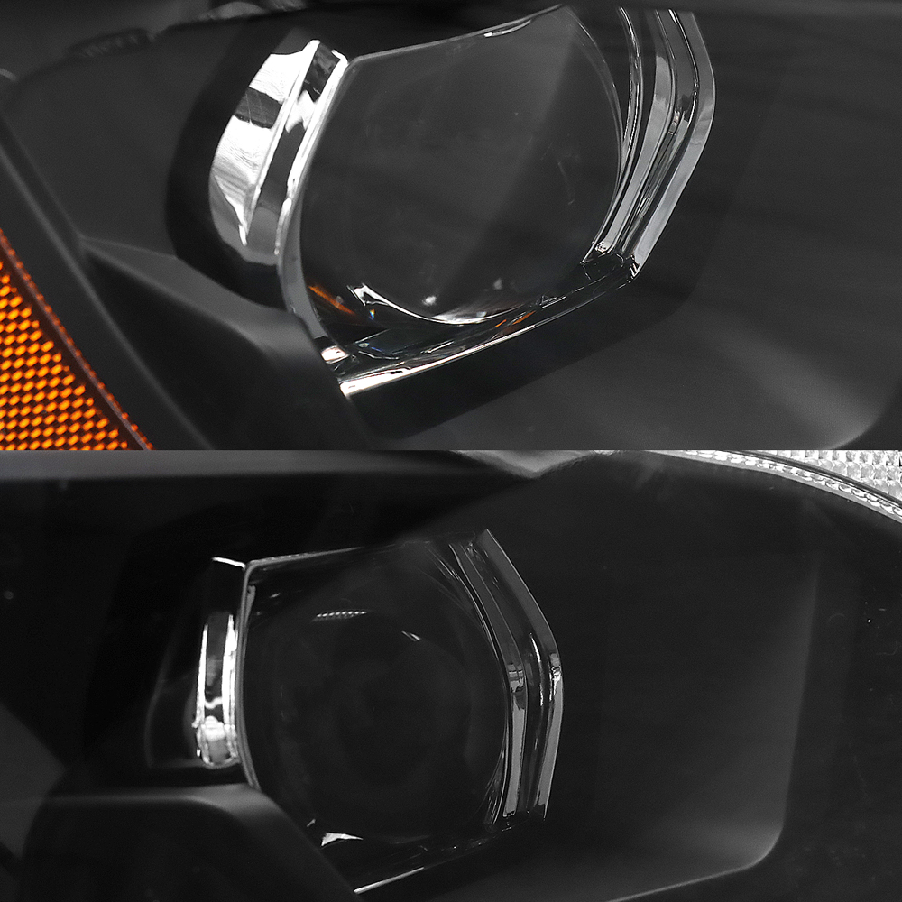LED Headlights Compatible With Kenworth T680 2013-2021 Included Bulbs Pair