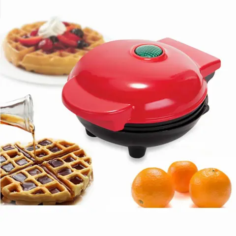 Electric Waffle Maker Machine EU Plug Mini Eggette Breakfast