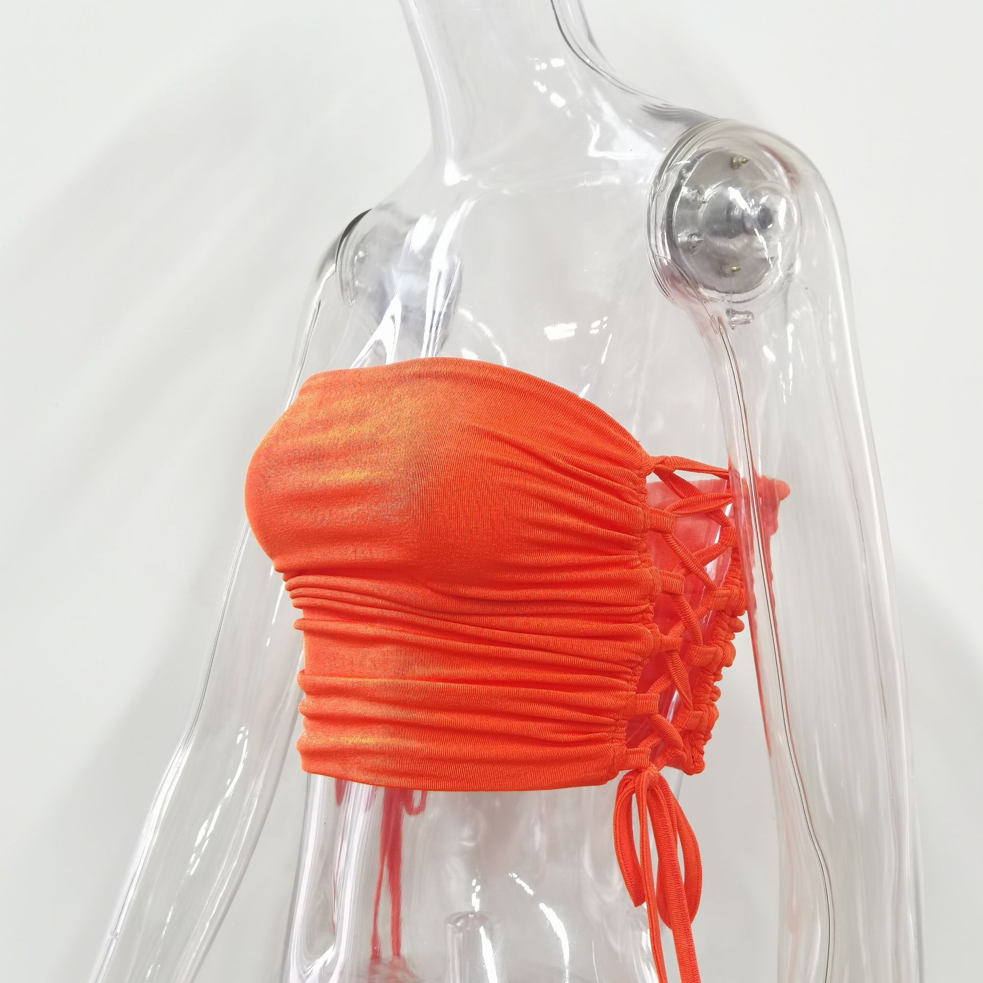 Women's Vest Fashion Hollowed-out Off-neck Chest Wrap