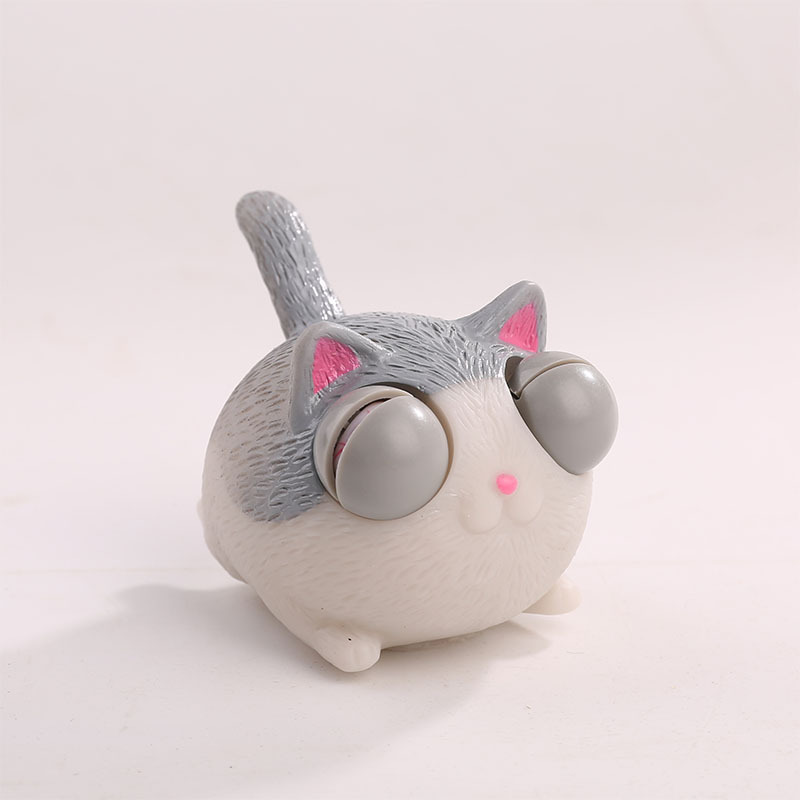 Title 4, Creative Eye-popping Cat Decompression Toy