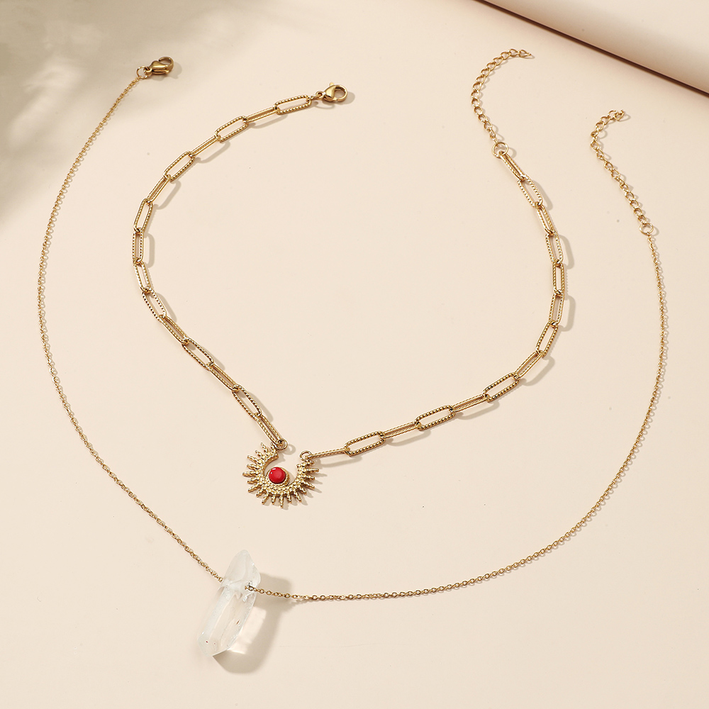 Necklace Female Simple Temperament Pendant Light Luxury Clavicle Chain