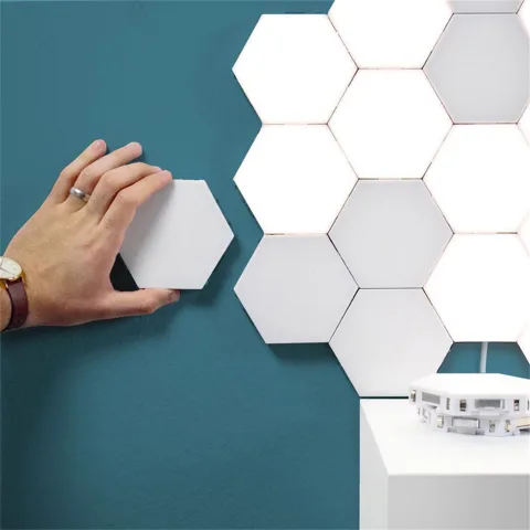 Quantum Touch Honeycomb Lamp Tik Tok with Creative Background
