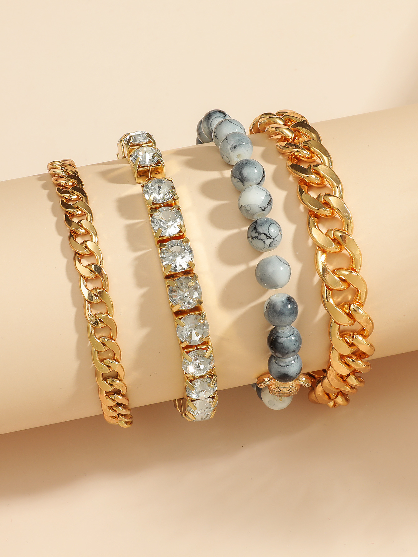 European And American Cross-border Jewelry Fashion Simple Personality Hip Hop