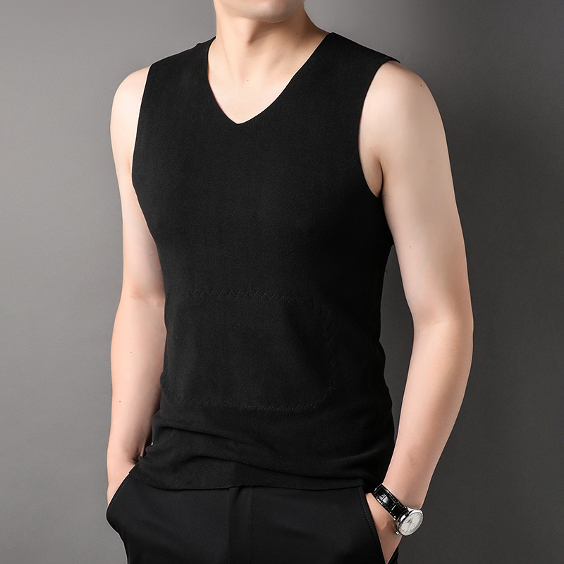 Men's Fleece Thick Thermal Vest