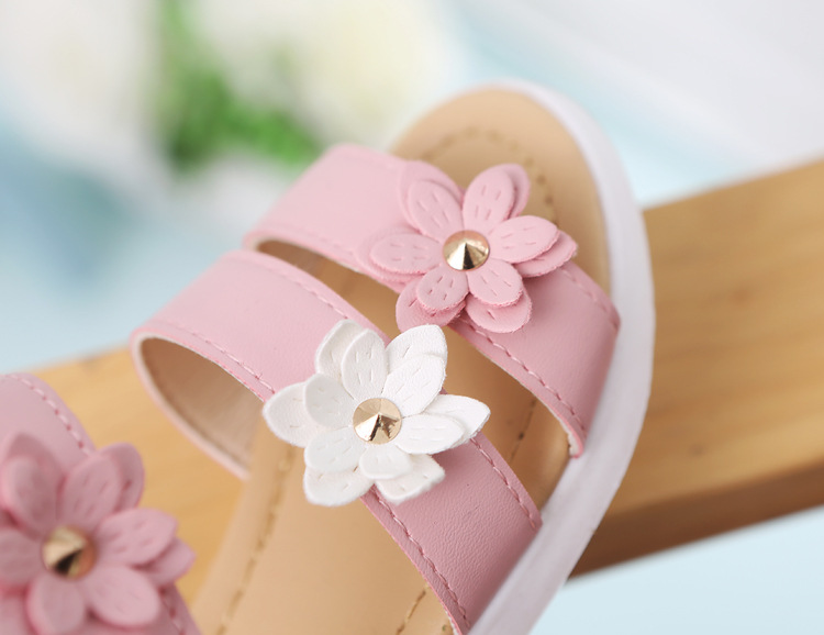 Title 7, Kinder Sandalen Blumen Prinzessin Schuhe Römers...