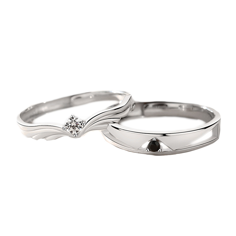 Title 1, Fashion Crovn Sterling Silver Par Ring