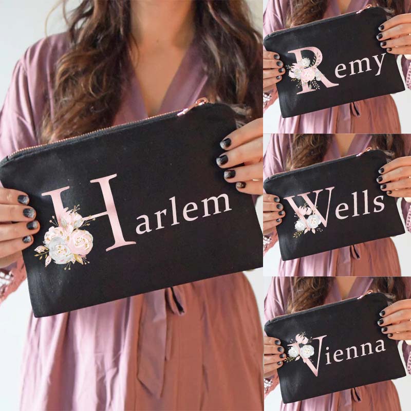 Borsa da viaggio grande per trucco femminile, con accessori