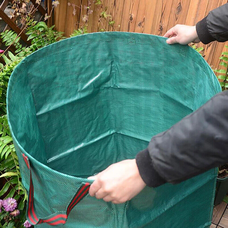 2X 500 2X272 L Large Garden Waste Bags Refuse Heavy Duty Sacks Grass Leaves — image 5
