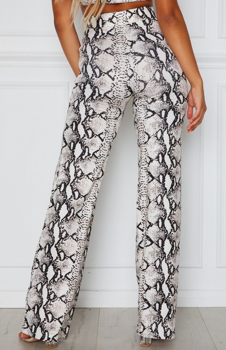 Title 7, Snake print pants