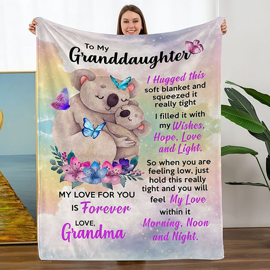 To my granddaughter