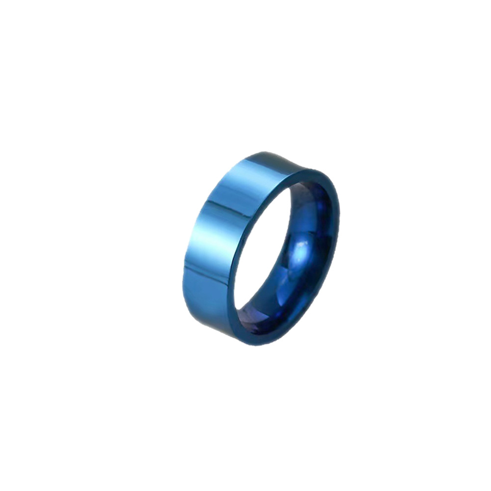 Title 5, Titanium Ring With Inner Ball And Outer Flat Po...