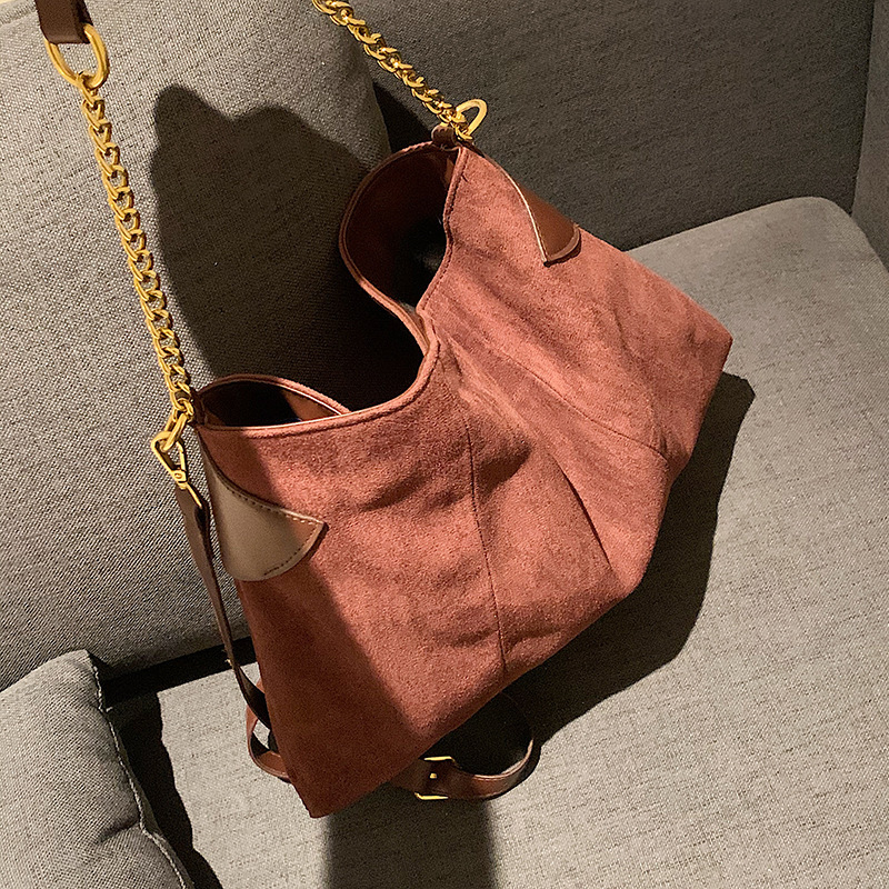 Title 4, Bag Lady Suede Cross Body Vrijetijds Schouderta...