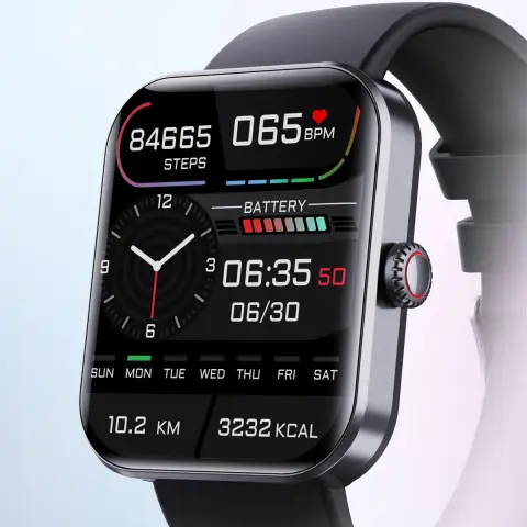 F57L Sports Watch Heart Rate and Blood Pressure